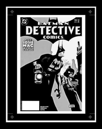 Tim Sale Artist Detective Comics Batman #784 Rare Production Art Cover Monotone - Picture 1 of 1