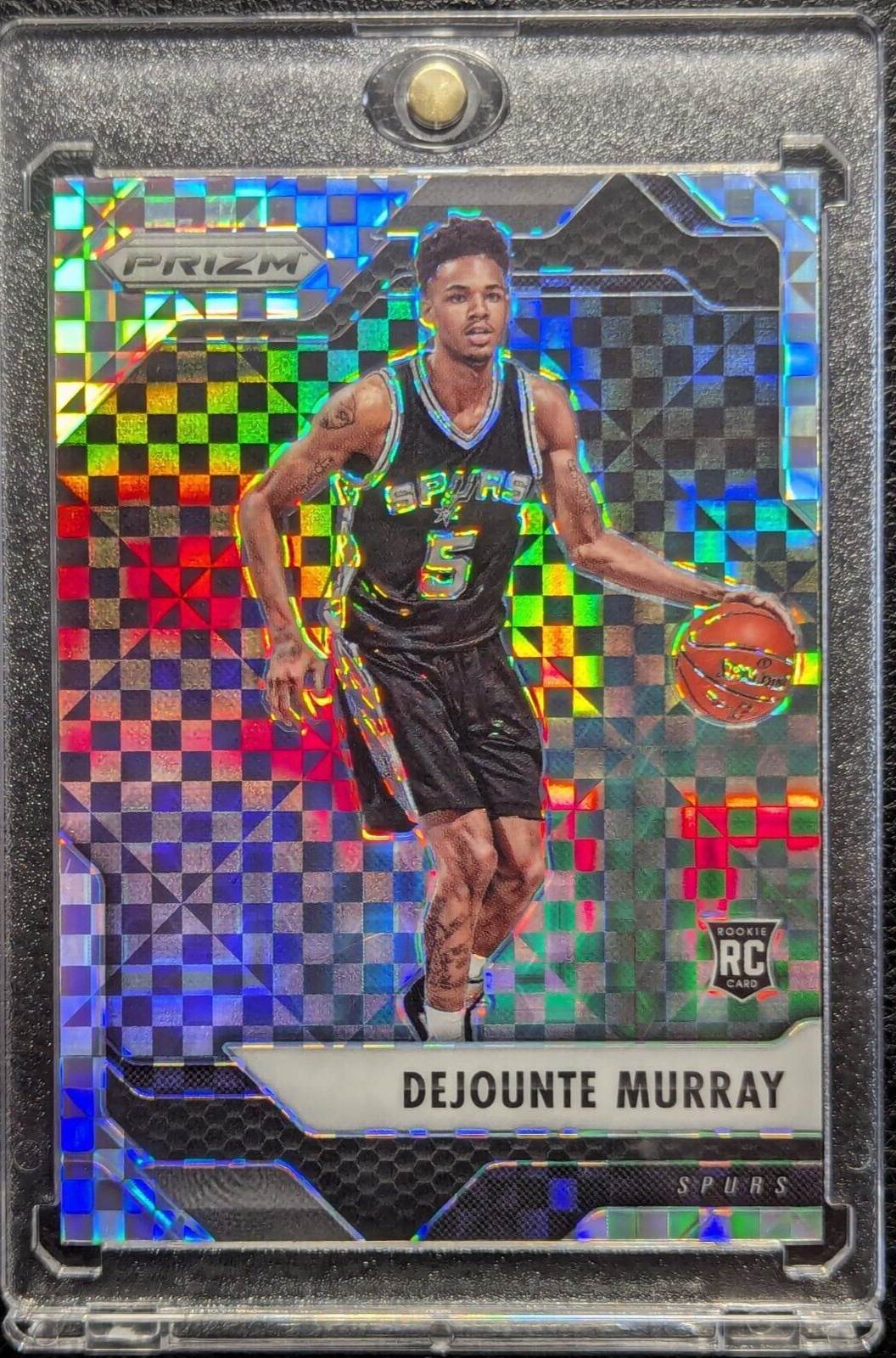 2016-17 Panini Prizm 236 DEJOUNTE MURRAY RC ROOKIE STARBURST PRIZM RARE SSP MINT