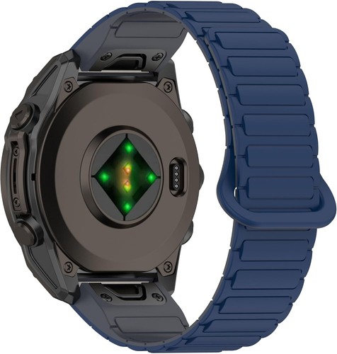 20mm Quick Fit Magnetic Silicone Strap for Garmin Fenix 8 43mm/Fenix 7S/ 5S/ 6S - Picture 31 of 80