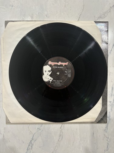 Peter Murphy UK 12 Final Solution w/ Poster NM Beggars Banquet BEG 143T 3 Tracks - Picture 4 of 5