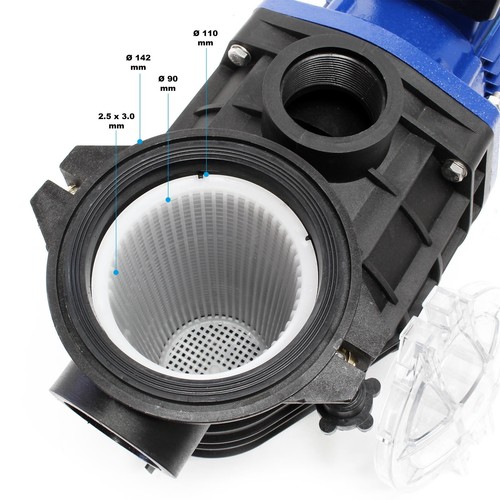 TTPompa per piscina 26400 l/h 2200 W Pompa di circolazione filtraggio - Bild 7 von 8