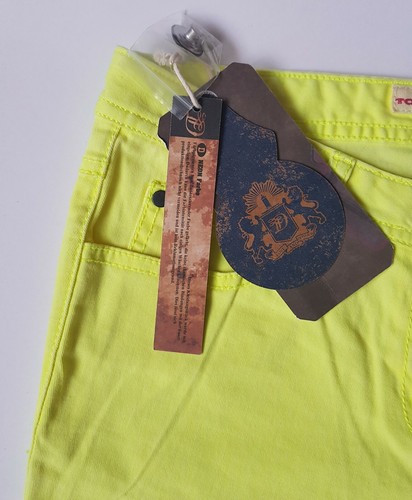 Tom Tailor Skinny Jeans Neon gelb W27 mit niedriger Bundhöhe UVP: 57,99€ - Bild 3 von 12