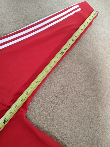 Adidas Originals Men's Size L Funnel Neck Track Jacket Red NWT Trefoil Logo - Picture 7 of 13