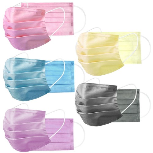 50 PCS Niños Niños Animal Print 3-Ply Mascarilla desechable Earloop Mouth Cover - Imagen 30 de 49
