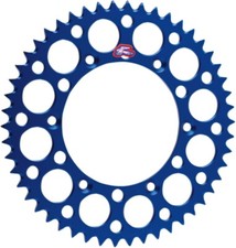 Renthal Ultralight Rear Sprocket 52 (Blue) 224U-520-52GPBU