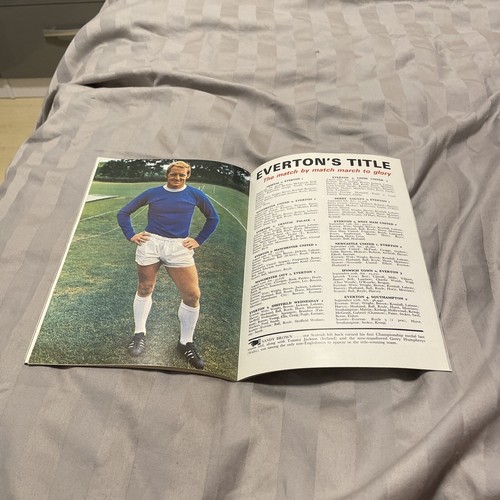 1970 EVERTON 69/70 CHAMPIONS OFFICIAL SOUVENIR BROCHURE PROGRAMME VGC - Picture 7 of 9