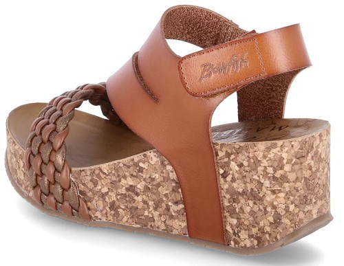 Blowfish Leelee B Wood Dyecut Mars Womens Wedge Sandals - Picture 3 of 7