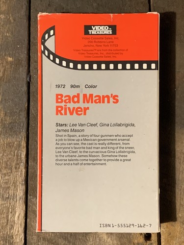 Bad Man's River (VHS, Video Treasures) - Picture 5 of 6
