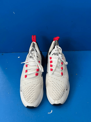 Nike Air Max 270 'Fire Red' White Sneaker, Größe 5Y Neu mit Karton 943345-111 - Bild 6 von 6
