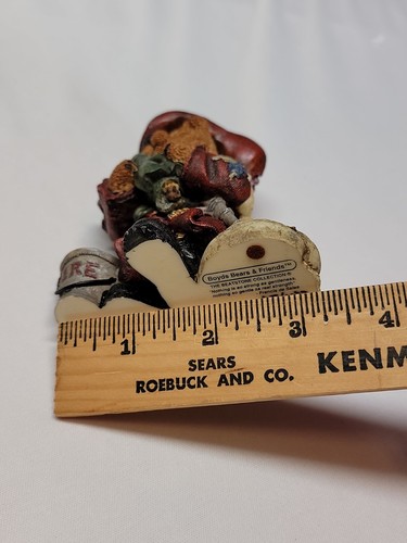 Boyds Bears Vintage Bearstone Elliot...The Hero #2280 Fireman and baby 1996 - Bild 7 von 9