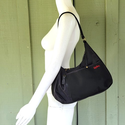 KIPLING Umhängetasche Handtasche schwarz Nylon leicht - Bild 2 von 7