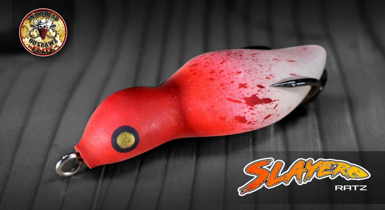 Hollow Body frog, Slayer ratz jr, snakehead Lure, topwater lure, Largemouth lure