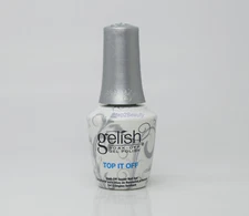 Harmony Gelish Soak off Gel Polish Top Coat | TOP IT OFF 0.5 Oz