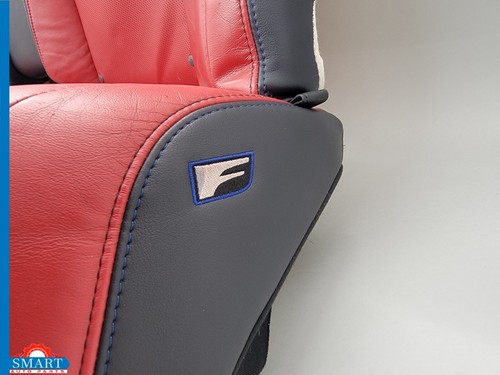 Lexus ISF IS F Seat Cushion Upper Lower Leather Red Set Front & Rear 08-13 OEM - Picture 22 of 24