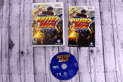 Nitrobike (Nintendo Wii, 2007) CIB Complete with Manual