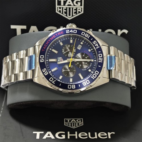 Tag Heuer Formula 1 43mm Mens Watch Red Bull Aston Martin Blue CAZ101AB.BA0842 - Picture 5 of 9