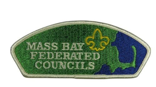 Mass Bay Federated Council MA S1 CSP WHT Bdr (NE3929)
