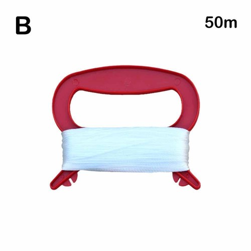 30/100M Drachenschnur Rolle Schnur D Form Kunststoff Nylon HandZ0 Flugfaden O8B2 - Bild 14 von 16
