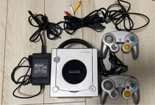 Nintendo Game Cube NTSC-J Silver console with game Japan Import Jp