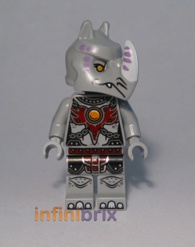 Lego Rinona Minifigure from set 70226 Legends of Chima Rhino NEW loc158