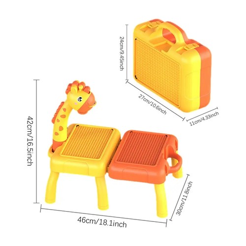 Zeichnung Bildung Multifunktionale Projektion Maltisch Giraffe für Kinder - Bild 7 von 11