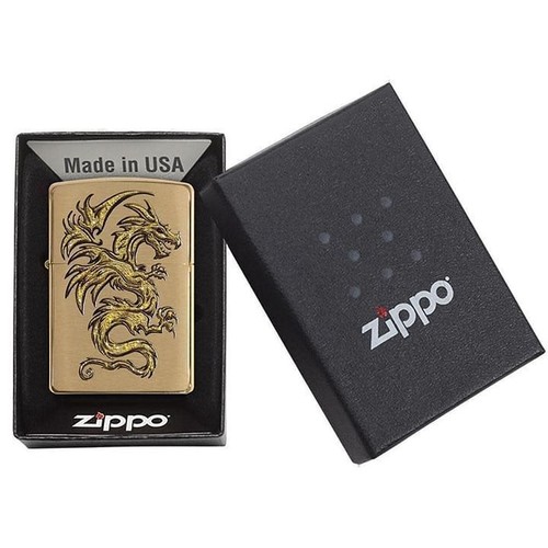 Zippo 204B Dragon Design - Picture 3 of 3
