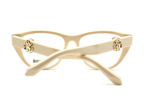 NUEVO MARCO GAFAS MUJER ROBERTO CAVALLI VRC045 09X7 MARFIL RX 54-16-140 - Imagen 6 de 11