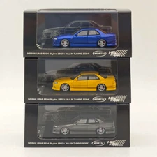 Mortal & OM 1/64 Nissan ER34 uras SKYLINE Diecast Toy Car Models Collection Gift