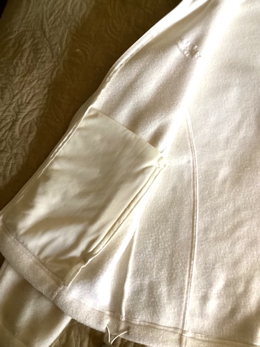 Columbia Women’s Cream White Fleece Full-Zip Interior Pockets Size L - Picture 2 of 4