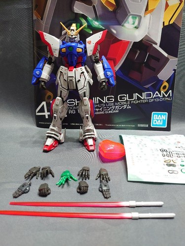 Assembled Painted RG 1:144 Shining Gundam 758 by Japan Creater - Picture 14 of 14