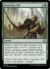 Inspiring Call U Commander: The Lost Caverns of Ixalan 244 NM MTG Magic