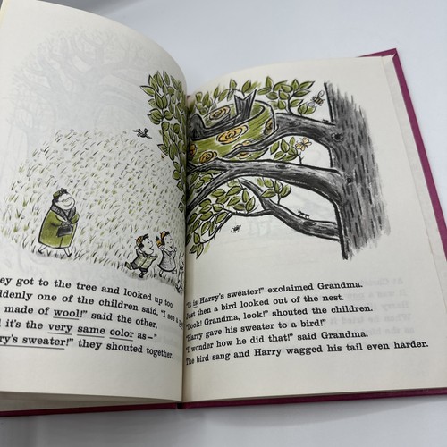 No Roses for Harry Gene Zion Vintage 1958 Hardcover Children Book Scholastic - Imagen 7 de 9