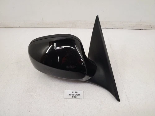 ✅ 10-13 OEM BMW E92 E93 335 Right Pasenger Side Mirror Assembly Heated Black 2
