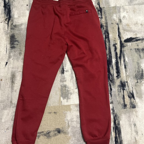 Zoo York Joggers XL Rojo Atlético Ocio Cordón Cremallera Bolsillos Poliéster - Imagen 7 de 8
