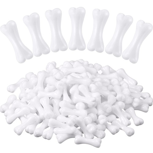 300 Pcs Mini Skeleton Bones Plastic White Fake Small Human Caveman Bones Mini...