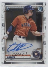 2020 Bowman Chrome Prospect Auto Colin Barber #CPA-CBA Auto 11qz