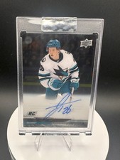 2024-25 Upper Deck Clear Cut Jack Thompson Rookie Autograph San Jose Sharks