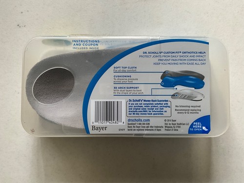 Dr. Scholls Custom Fit CF 330 Orthesen Einlegesohle Schuheinlagen - Bild 4 von 4