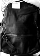 SAME DAY USPS SHIP LULULEMON NEW CREW Backpack 22L Updated Black-NWT