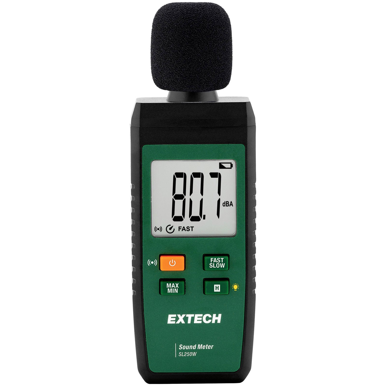 Extech Sound Level Meter 30-130 dB Bluetooth Ex View App