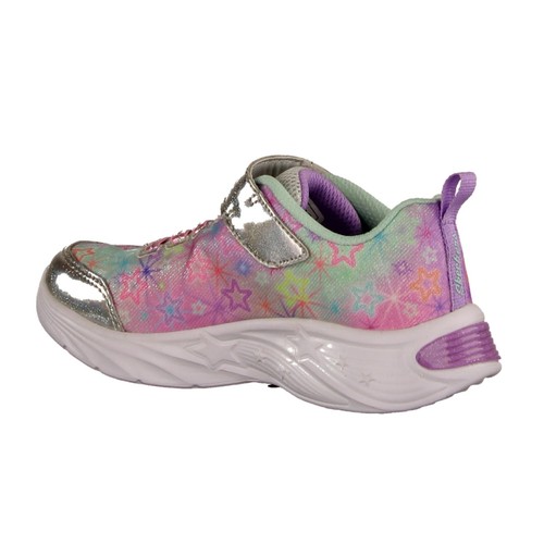 Skechers S-Lights 302324L Star Sparks Sneaker, Girls, Textil, Bunt, NEU - Gr - Bild 6 von 7