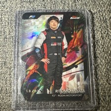 2024 Topps Finest Formula 1 - Common Ritomo Miyata #26 Die-Cut Refractor /99...