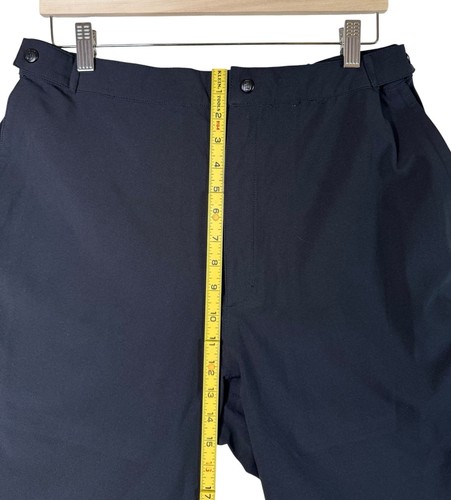 FootJoy Dryjoys Tour XP Golf Rain Waterproof Pants Black Men's Medium HEMMED - Picture 11 of 12