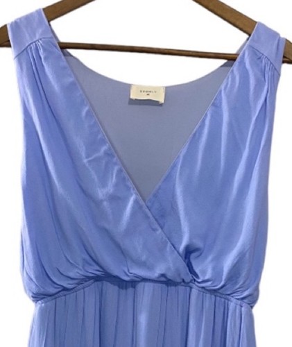 NWT Everly Periwinkle Surplice Neckline Sleeveless Party Dress Womens Large - Picture 2 of 8