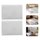 2 stücke Feuchtigkeitsdichte Bettwäsche-Tasche Übergroße PE-Aufbewahrungstasche