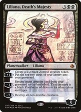 Liliana, Death's Majesty (SDCC 2017 Exclusive) -Foil Light Play MTG