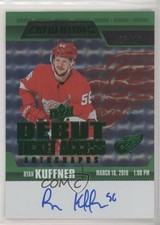 2019-20 Credentials Debut Ticket Access Autos Green 23/25 Ryan Kuffner Auto z1b