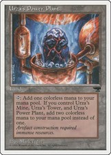 Urza's Power Plant (Rock in Pot) Chronicles Magic The Gathering MTG Card