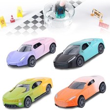 4 PCS Colour Changing Cars, Water-Activated Toy Cars for Bath & Playtime, Alloy