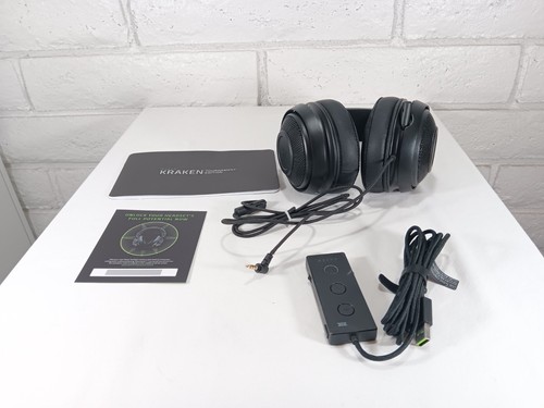 READ CONDITION Razer Kraken Tournament Edition THX 7.1 Surround Gaming Headset - Picture 4 of 9